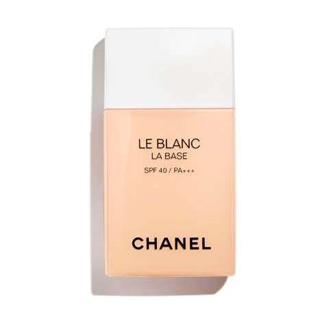 chanel le blanc la base spf 40